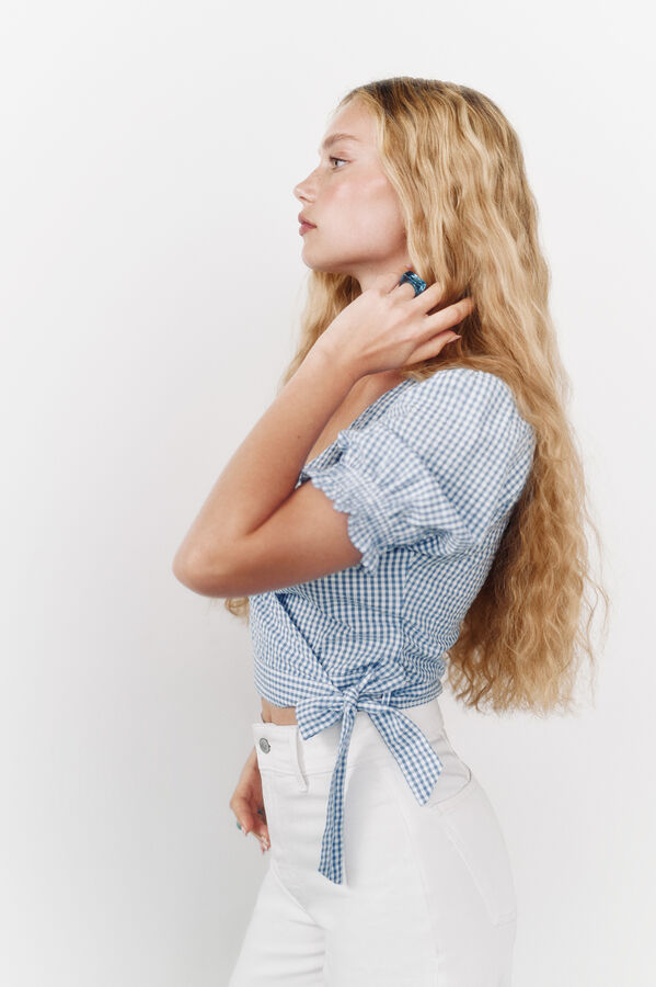 High Spirits Blusa "Sussurro" azul