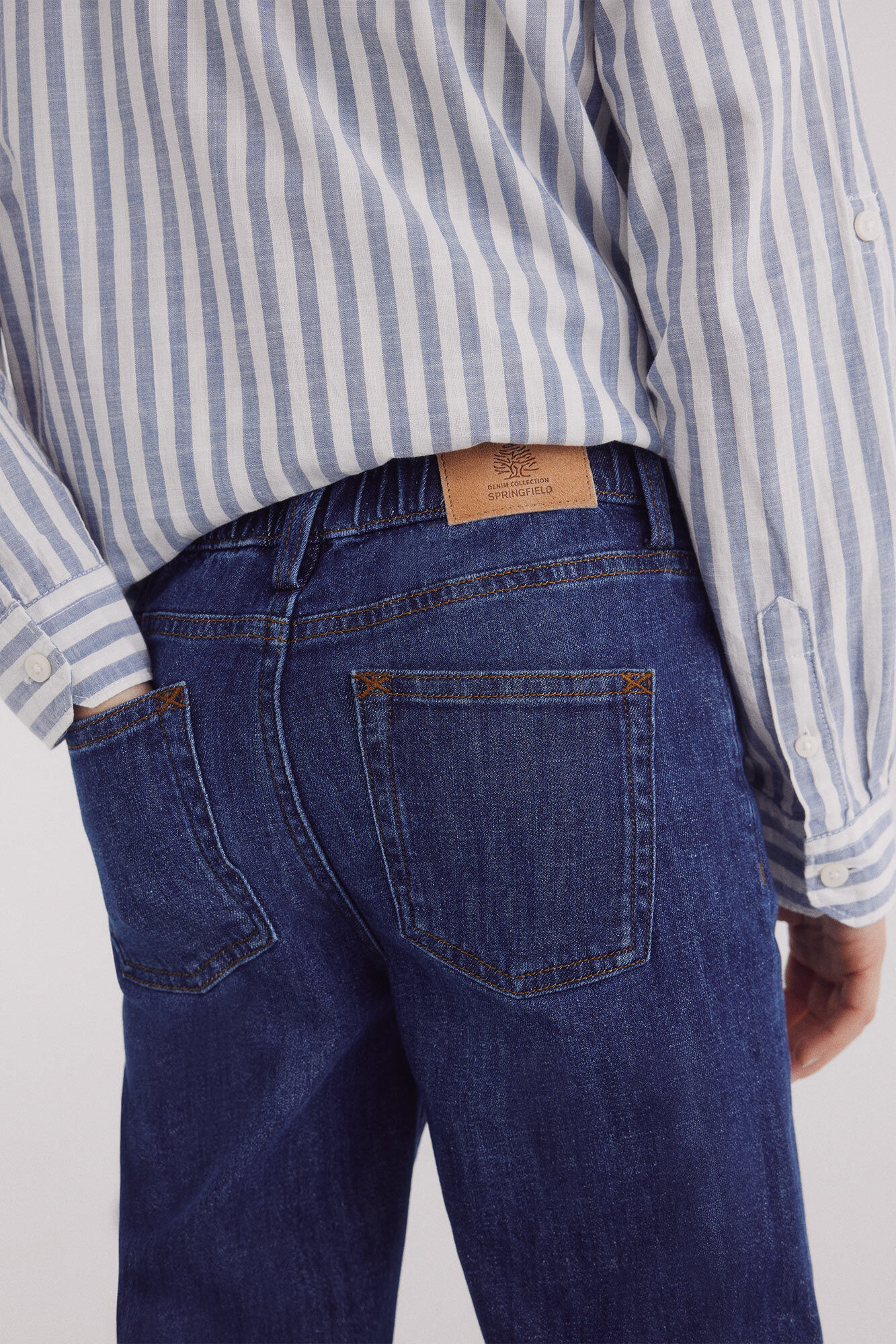 Springfield Kids Cal&ccedil;a denim leve de menino