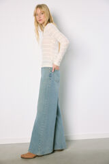 High Spirits 0017 Jeans Wide Leg azul