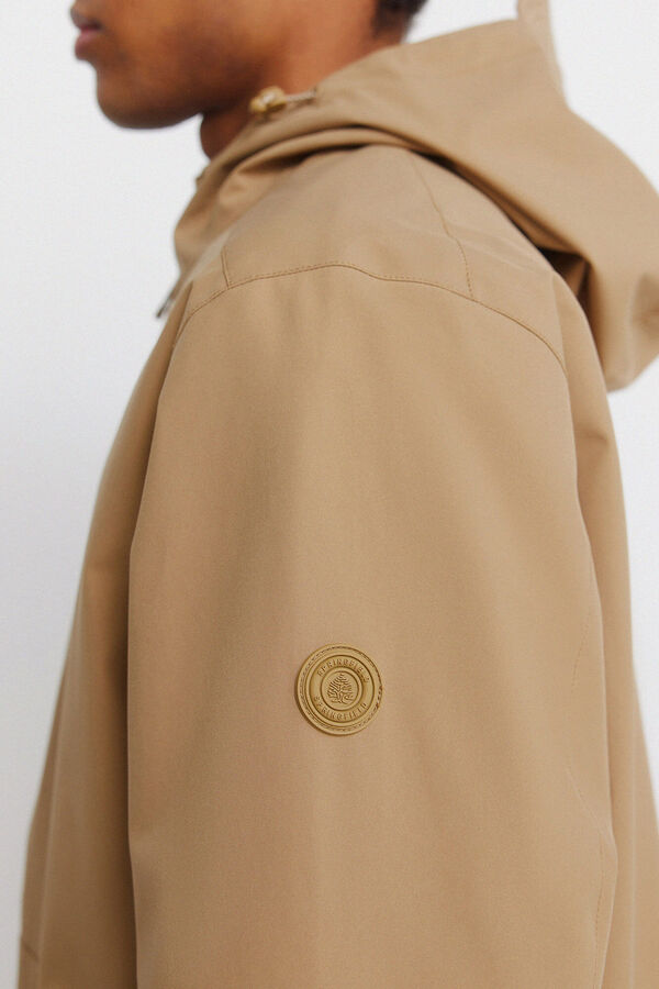 Springfield Parka t&eacute;cnica camel