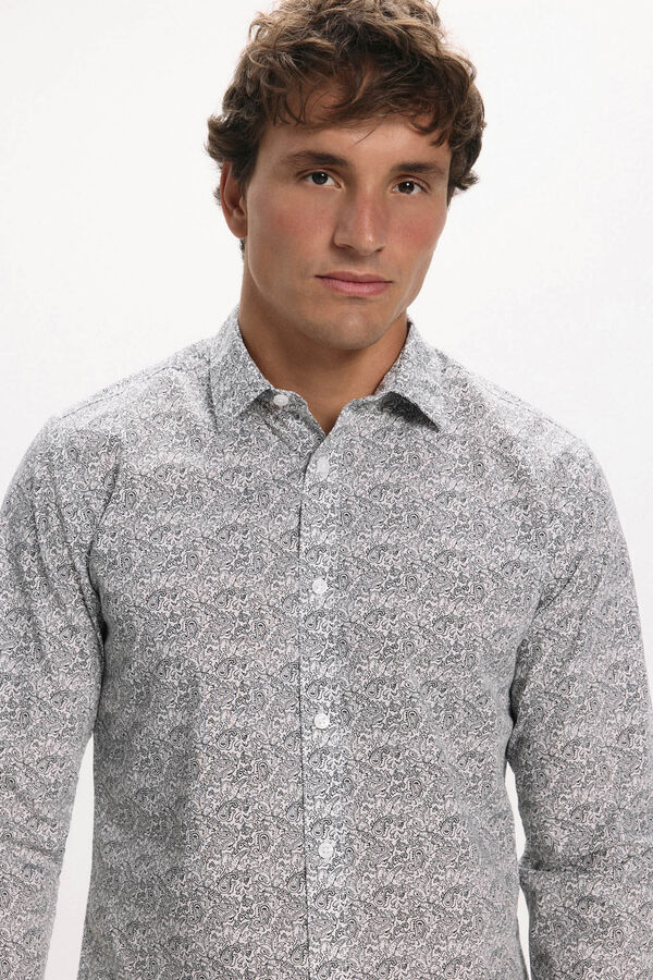 Only & Sons Camisa manga larga blanco