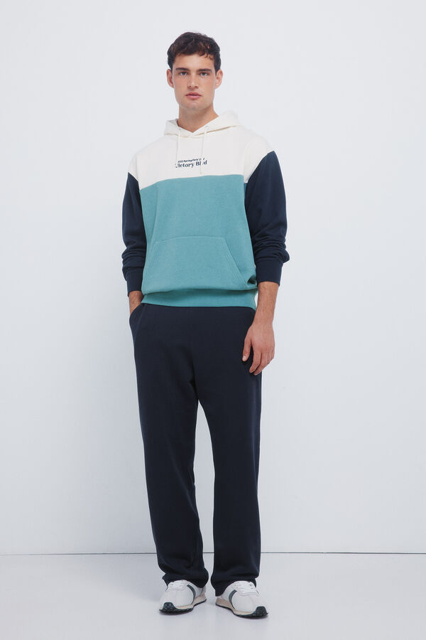 Springfield Pantal&oacute;n chandal ancho azul