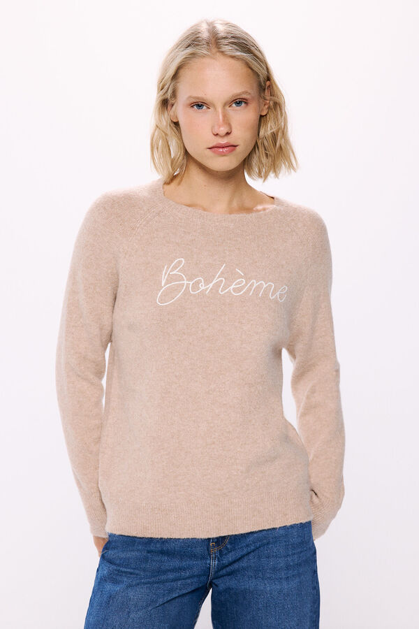 Springfield Jersey "Boh&eacute;me" tostado