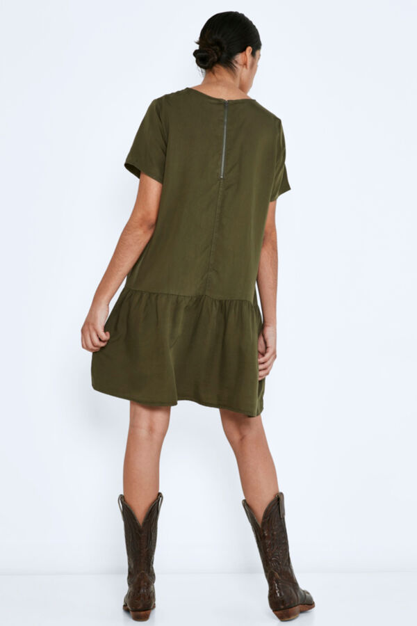 Noisy May Vestido corto de Tencel verde