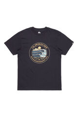 Quiksilver  Camiseta masculina de manga curta azul