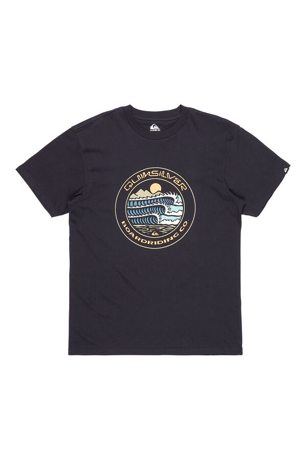 Quiksilver  Camiseta masculina de manga curta azul