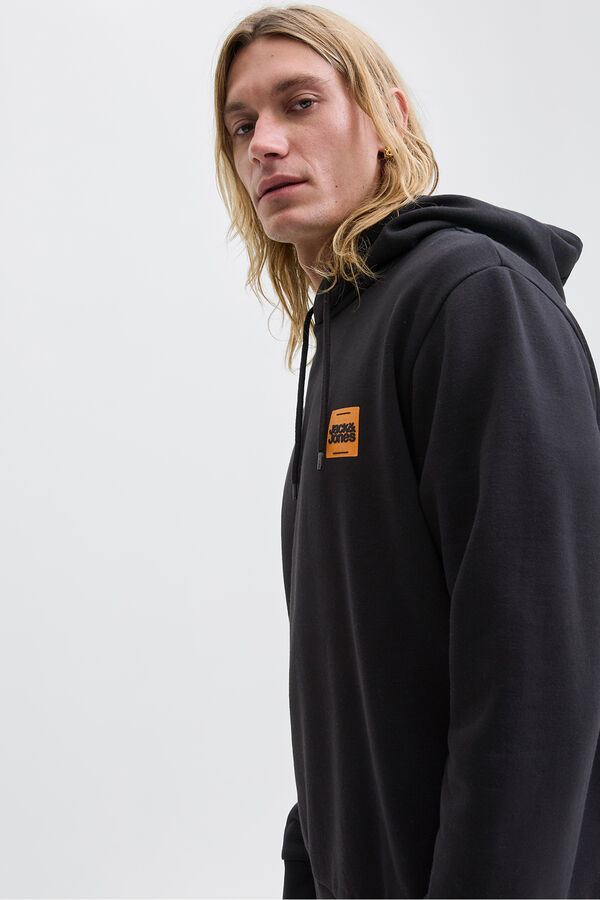 Jack & Jones Sudadera regular fit negro