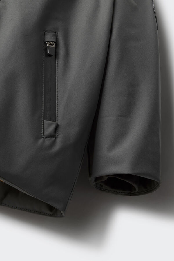 Springfield Kids Parka com capuz de menino verde