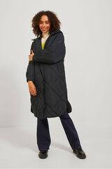 Jack & Jones Casaco longa acolchoada preto