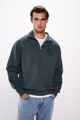 Springfield Sudadera thunder azul