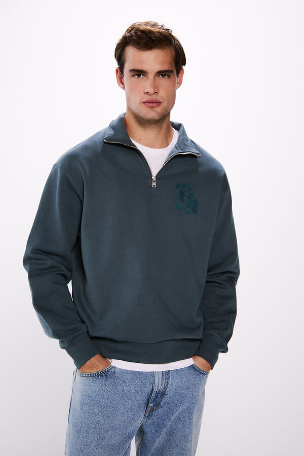 Springfield Sudadera thunder azul