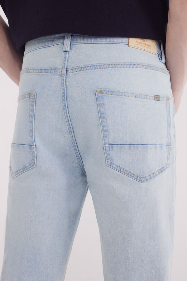 Springfield Jeans skinny fit azul