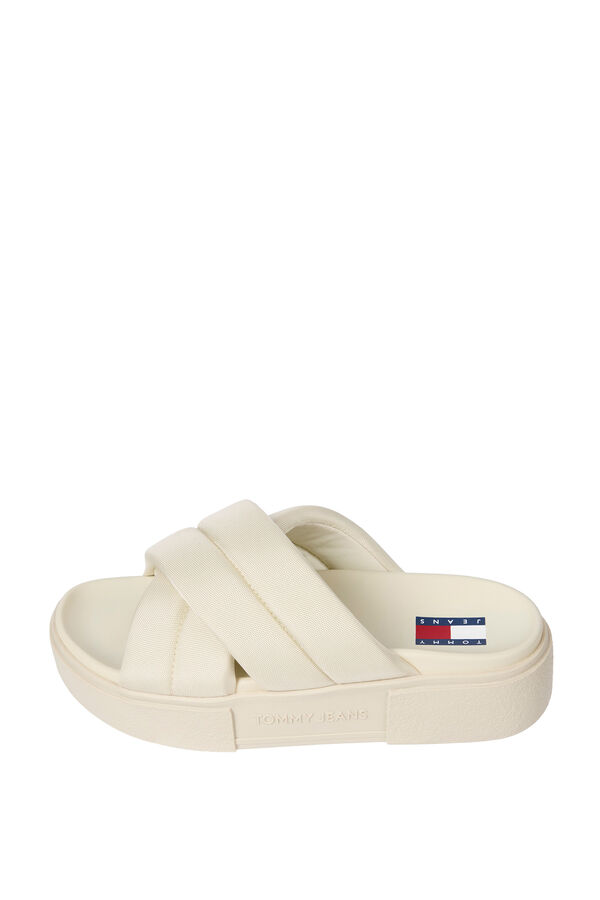 Tommy Jeans Sand&aacute;lias de mulher  bege