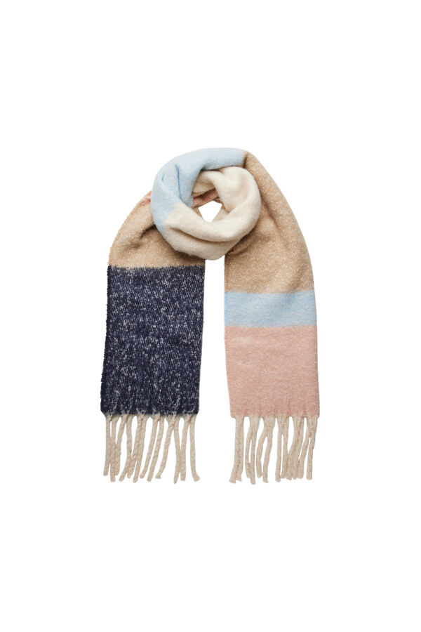 Pieces Bufanda de cuadros azul