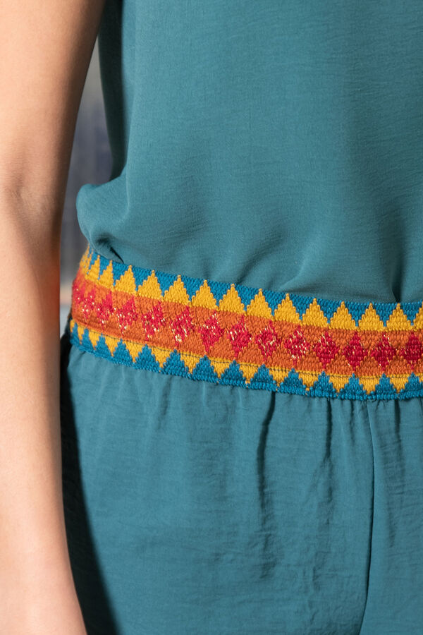 Cul Sac pantal&oacute;n rabat verde