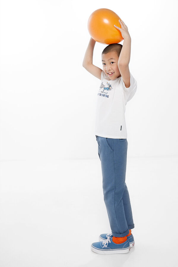 Springfield Kids Pantalon chino ni&ntilde;o azul