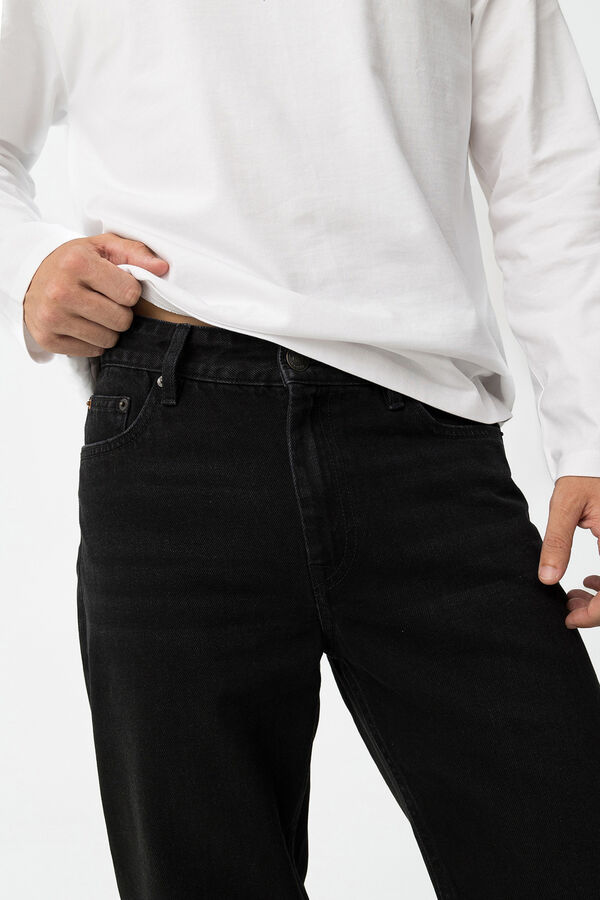 Tiffosi Young Jeans Relaxed Fit preto