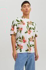 Jack & Jones Camiseta print floral blanco