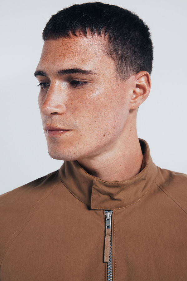 Springfield Cazadora algod&oacute;n beige