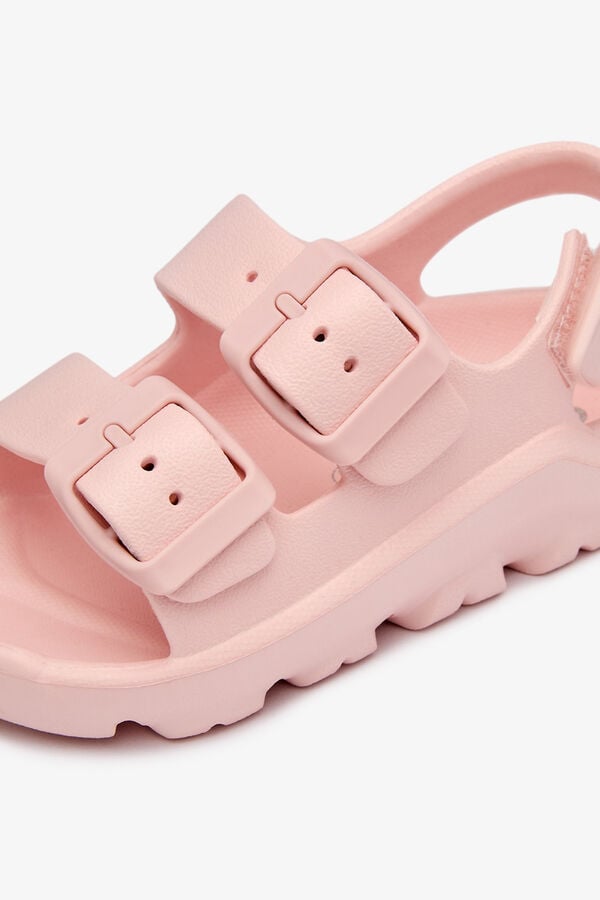 Conguitos Sandalias agua con hebillas rosa