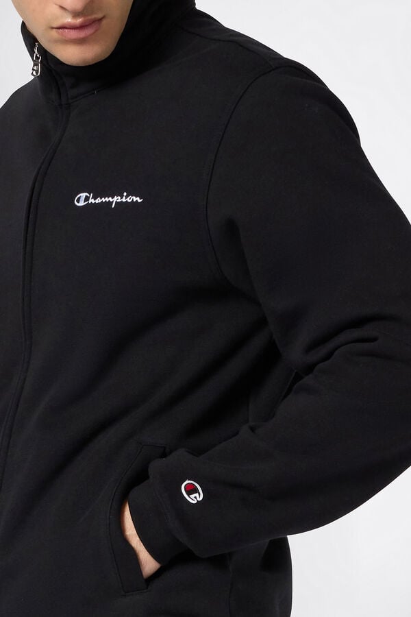 Champion Moletom Champion com Sweatshirt preto