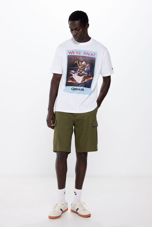Springfield Camiseta Gremlins blanco