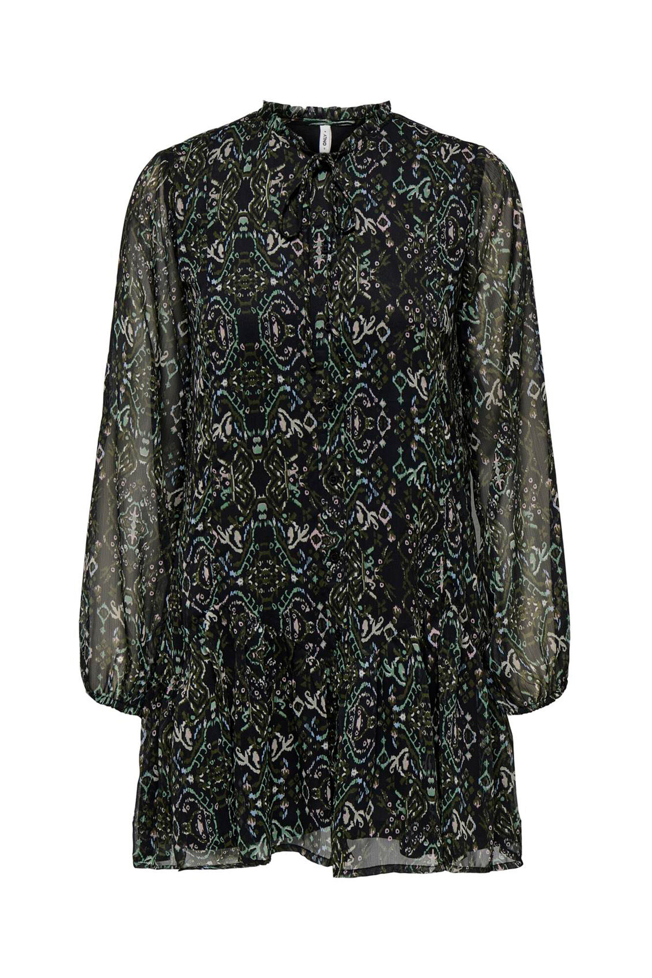 Only vestido de chiffon