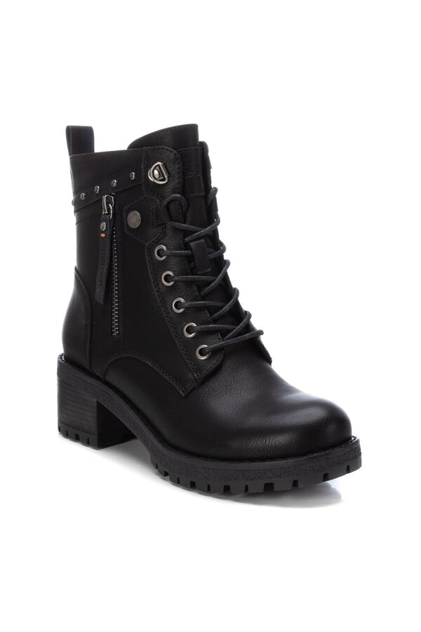 Refresh Botin estilo militar negro