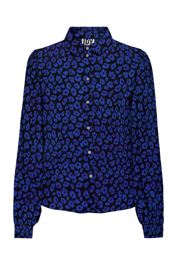 JDY Camisa manga larga azul