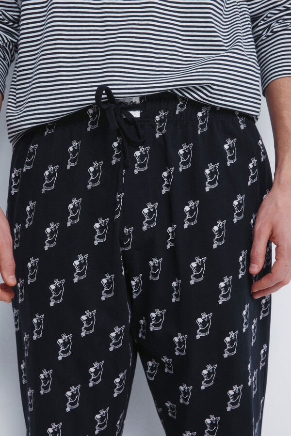 Springfield Pijama comprido do Scooby Doo azul