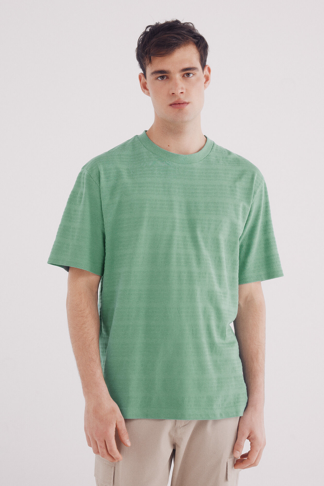 Springfield Camiseta raya piqu&eacute;