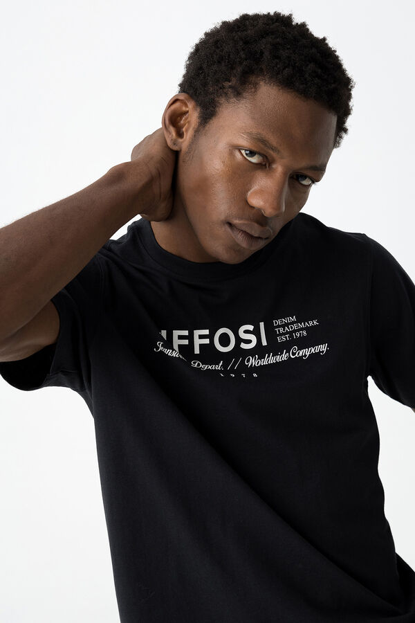 Tiffosi Camiseta estampada azul