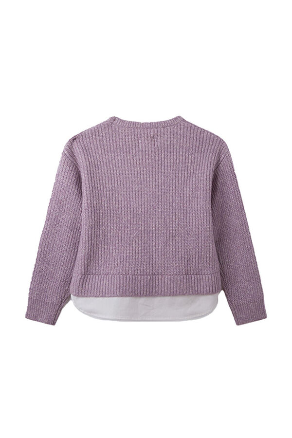 Springfield Kids Jersey bimateria niña morado/lila