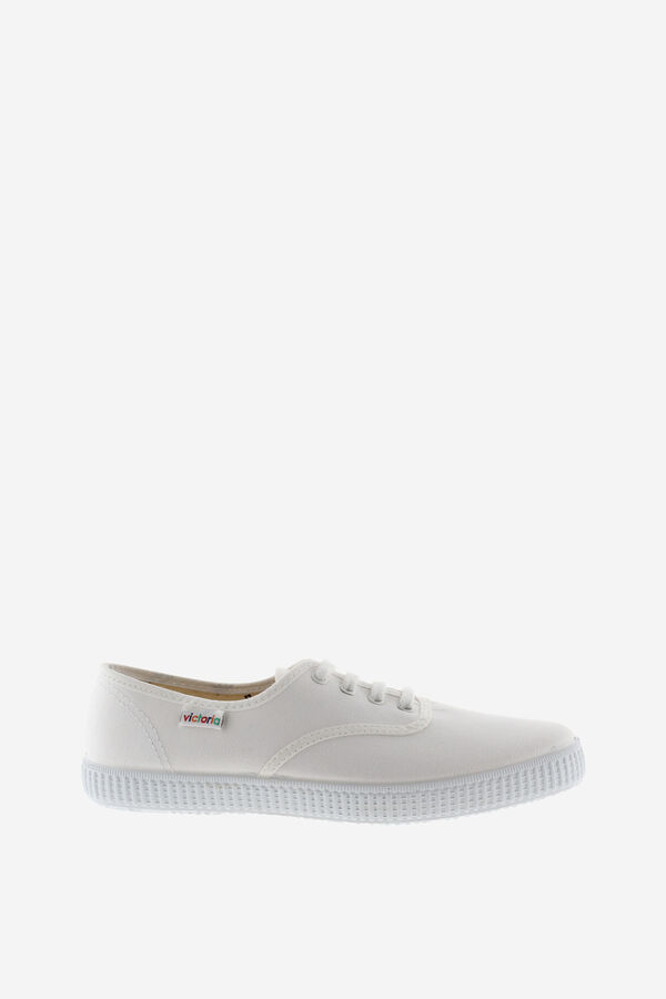 Victoria Zapatillas lona blanco