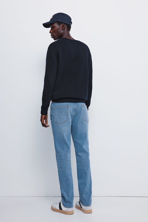 Springfield Jeans lavado medio slim fit azul