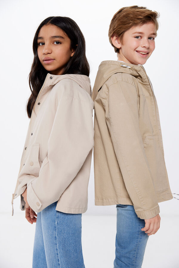 Springfield Kids Chaqueta parka ni&ntilde;o beige