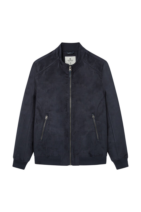 Springfield Cazadora efecto ante azul