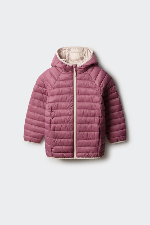 Springfield Kids Casaco acolchoado para menina rosa