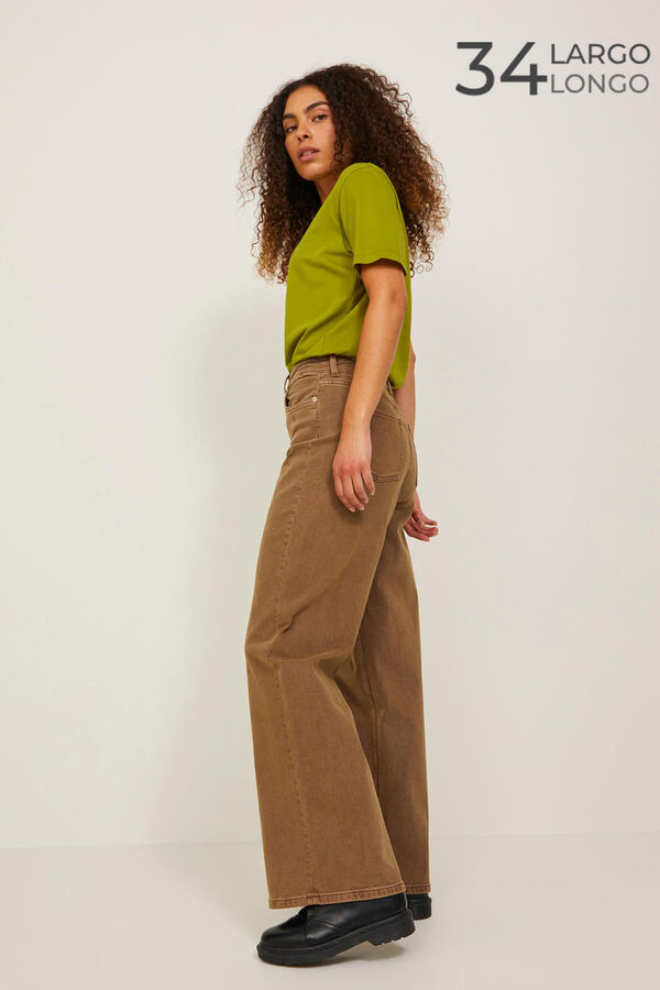 Jack & Jones Jeans wideleg cinzento