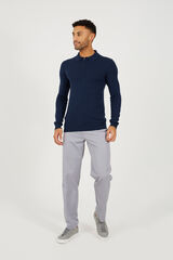 Brave Soul Polo de malha azul