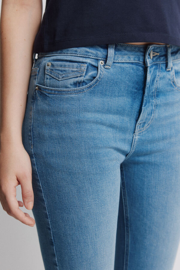 Springfield Cal&ccedil;as jeans flare azul