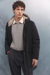 Springfield Chaqueta acolchada t&eacute;rmica negro