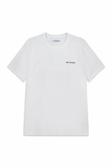 Columbia Camiseta con estampado de naturaleza en la espalda blanco