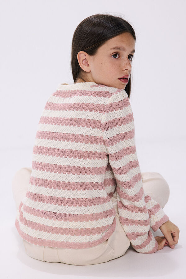 Springfield Kids Jersey piqu&eacute; ni&ntilde;a morado/lila