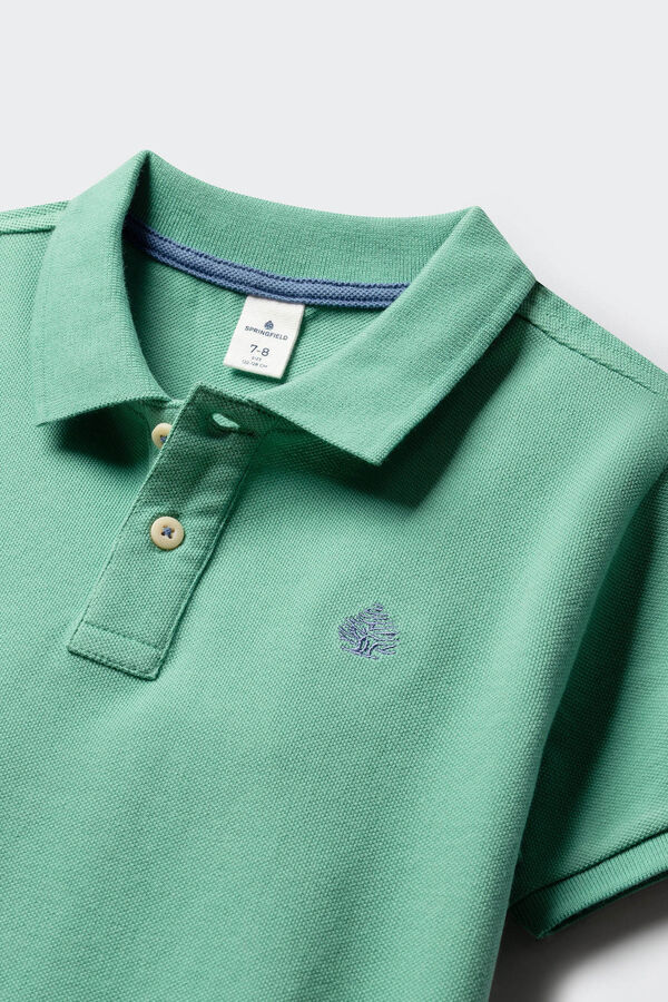 Springfield Kids Polo b&aacute;sico ni&ntilde;o verde