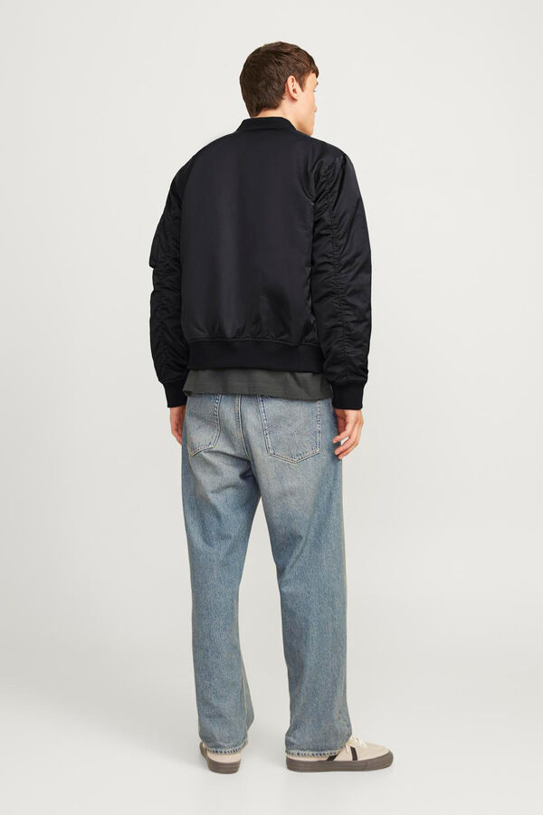 Jack & Jones Chaqueta bomber ligera negro