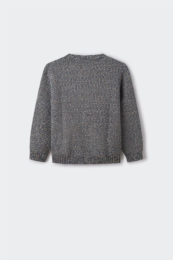 Springfield Kids Camisola malha tor&ccedil;al menino azul