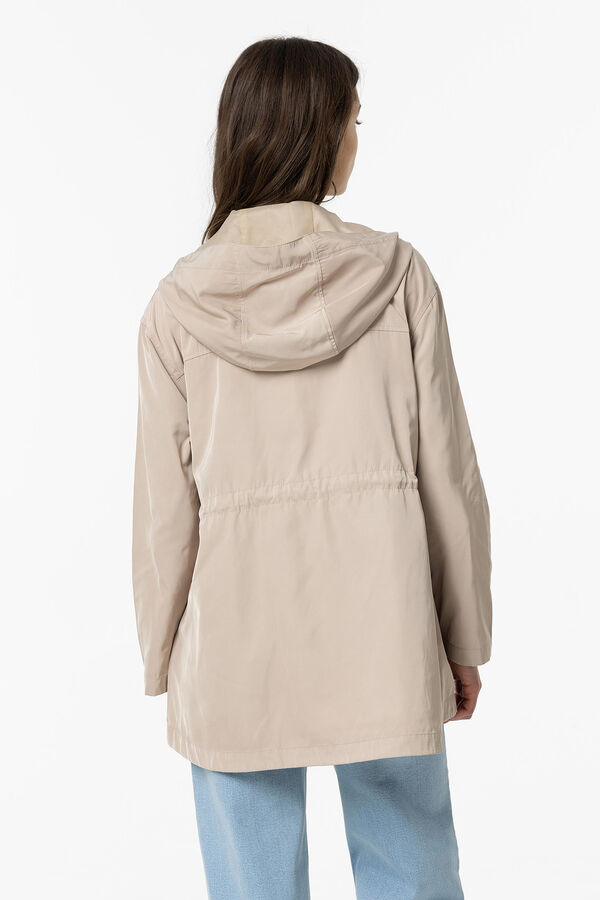 Tiffosi Parka com capuz cru