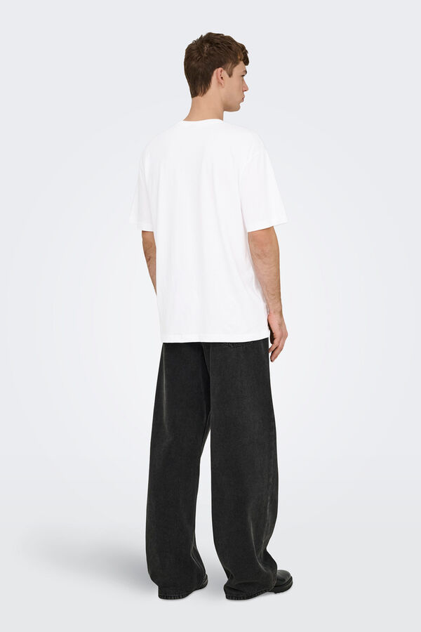 Only & Sons T-shirt de manga curta branco