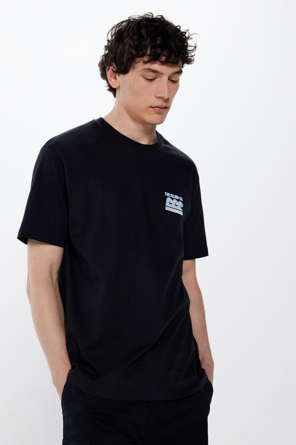 Springfield Camiseta the Island Co negro